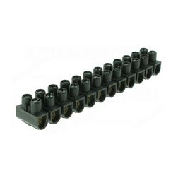 Sorkapocssáv darabolható 12P termoplaszt fekete csavaros LEGRAND - 034217