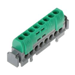 Sorkapocssín PE szigetelt 8x1,5-16mm2 zöld 80A réz kezeletlen Lexic LEGRAND - 004832