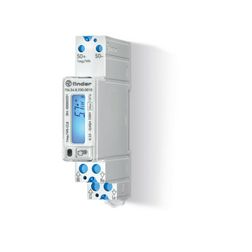 Sorolható fogyasztásmérő 1F 2irányú LCD MID-hiteles S0 IR 40A direkt 230V 7M.24.8.230.0010 FINDER - 7M2482300010