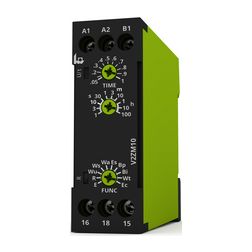 Sorolható időrelé 10-funkciós 0,05s–100h 1-v 12-240V50Hz 12-240VDC V2ZM10 Tele-Haase - 125100