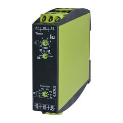 Sorolható időrelé 6-funkciós 0,05s–100h 2-v 12-240V50Hz 12-240VDC Gamma G2ZM20 Tele-Haase - 120401