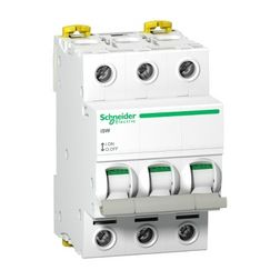 Sorolható szakaszoló Be-Ki kapcsoló 3P 63A 240V AC 3M 3z Acti9 iSW Schneider - A9S65363