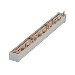 Sorolósín 3F+N csapos 3F 4P 80A 1000mm szigetelt N-sínes 56-készülék 90AM GEWISS - GW96991