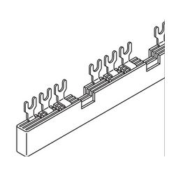 Sorolósín motorindítóhoz villás 3F 3P 63A 9M 10mm2 162mmx szigetelt G-3L-MS-3-45+9-14 SO Pollmann - 2215307