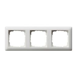 ST55 keret 3-es vízszintes és függőleges műanyag fehér matt GIRA - 021304