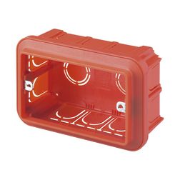 Süllyesztett szerelvénydoboz System/Chorus/Playbus-hoz (IT) 1-es System/Chorus/Playbus GEWISS - GW24403