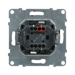 Suno 101 1P kapcsoló 101 1P kapcsoló betét közp. fedéllel alumínium süllyesztett rugós LEGRAND - 721301