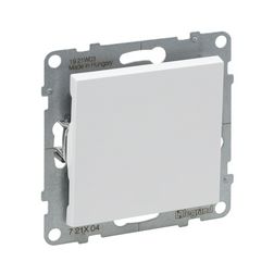 Suno 101 1P kapcsoló 101 1P kapcsoló betét közp. fedéllel fehér süllyesztett rugós IP20 LEGRAND - 721104