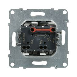 Suno 105 2x1P csillárkapcsoló 105 2x1P csillárkapcsoló betét közp. fedéllel fehér rugós LEGRAND - 721105