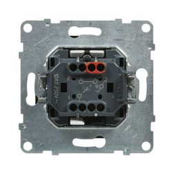 Suno 106 váltókapcsoló 106 váltókapcsoló betét közp. fedéllel fekete süllyesztett rugós LEGRAND - 721406