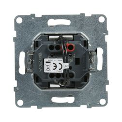 Suno 106 váltókapcsoló +jelzőfény 106 váltókapcsoló betét közp. fedéllel alumínium rugós LEGRAND - 721316