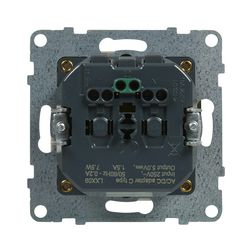 Suno 162 dugalj +USB-C földelt gyerekzárral fehér IP40 süllyesztett rugós LEGRAND - 721129