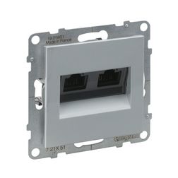 Suno adatcsatlakozó dugalj UTP RJ45 8(8) Cat5e alumínium LEGRAND - 721351