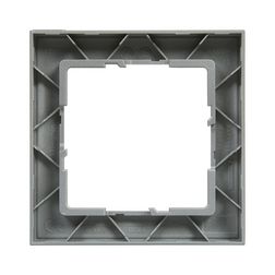 Suno keret 1-egység vízszintes és függőleges műanyag alumínium kefélt LEGRAND - 721561