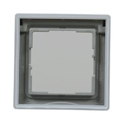 Suno keret 1-egység vízszintes és függőleges műanyag alumínium kezeletlen LEGRAND - 721344