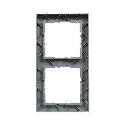 Suno keret 2-egység vízszintes és függőleges műanyag alumínium lakkozott LEGRAND - 721512