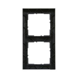 Suno keret 2-egység vízszintes és függőleges műanyag szürke lakkozott LEGRAND - 721552