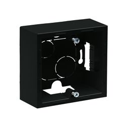 Suno kiemelődoboz 1-egység vízszintes és függőleges fekete négyszögletes műanyag IP2X LEGRAND - 721494