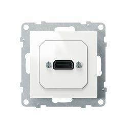 Suno médiacsatlakozó HDMI 1.4 0,15m kábellel műanyag fehér LEGRAND - 721149