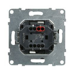 Suno N101 nyomó betét közp. fedéllel 1- nyomógomb 1z alumínium IP20 süllyesztett dmax. LEGRAND - 721309