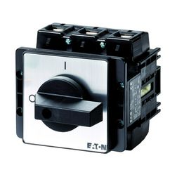 Szakaszoló be-ki kapcsoló 160A 3P 45kW/400VAC-3 beépíthető fix fekete P5-160/E EATON - 280921