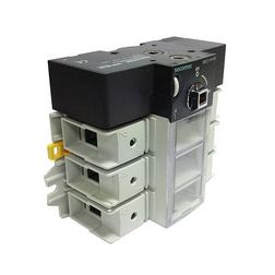 Szakaszoló be-ki kapcsoló alapkészülék 160A 3P ráépíthető sorolható fix Sirco MV SOCOMEC - 22003016