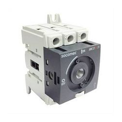 Szakaszoló be-ki kapcsoló alapkészülék 25A 3P ráépíthető sorolható fix Sirco M1 SOCOMEC - 22003002