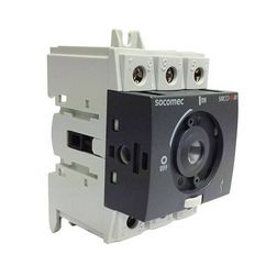Szakaszoló be-ki kapcsoló alapkészülék 80A 3P ráépíthető sorolható fix Sirco M2 SOCOMEC - 22003008