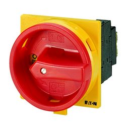 Szakaszoló fő- és vészkapcsoló 20A 3P 5.5kW/400VAC-3 előlapi központos fix T0-2-1/EA/SVB EATON - 038873