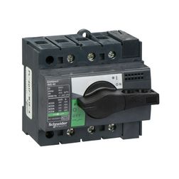 Szakaszoló főkapcsoló 40A 500V 3P ráépíthető beépíthető előlapi központos fix INS4040 Schneider - 28900