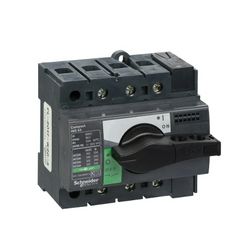 Szakaszoló főkapcsoló 63A 500V 3P ráépíthető beépíthető előlapi központos fix INS6363 Schneider - 28902