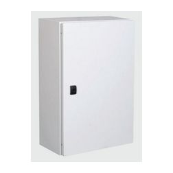 Szekrény fali acél szerelőlappal 300mm 200mmx 150mmx IP66 szürke EO EAE - EO302015