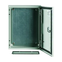 Szekrény fali sorolható acél szerelőlappal 400mm 300mmx 150mmx IP66 szürke CS-43/150 EATON - 111681