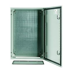 Szekrény fali sorolható acél szerelőlappal 600mm 400mmx 200mmx IP66 szürke CS-64/200 EATON - 111693
