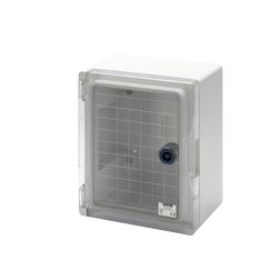Szekrény fali szerelőlemez nélkül műanyag 254mm x 200mm x 135mm IP55 szürke 44CEP GEWISS - GW44818