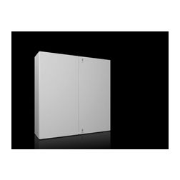 Szekrény fali teli ajtós acél szerelőlappal 1000mm x 1000mm x 300mm IP55 AX 1110.000 Rittal - 1110000