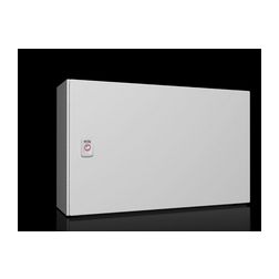 Szekrény fali teli ajtós acél szerelőlappal 380mm x 600mm x 210mm IP66 AX 1039.000 Rittal - 1039000