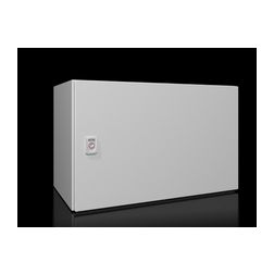 Szekrény fali teli ajtós acél szerelőlappal 380mm x 600mm x 350mm IP66 AX 1339.000 Rittal - 1339000