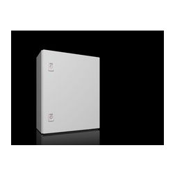 Szekrény fali teli ajtós acél szerelőlappal 500mm x 400mm x 210mm IP66 AX 1045.000 Rittal - 1045000