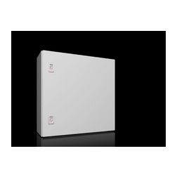 Szekrény fali teli ajtós acél szerelőlappal 500mm x 500mm x 210mm IP66 AX 1050.000 Rittal - 1050000