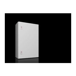 Szekrény fali teli ajtós acél szerelőlappal 600mm x 380mm x 210mm IP66 AX 1038.000 Rittal - 1038000