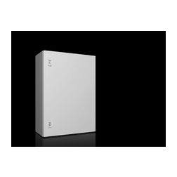 Szekrény fali teli ajtós acél szerelőlappal 700mm x 500mm x 250mm IP66 AX 1057.000 Rittal - 1057000