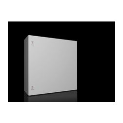 Szekrény fali teli ajtós acél szerelőlappal 760mm x 760mm x 300mm IP66 AX 1073.000 Rittal - 1073000