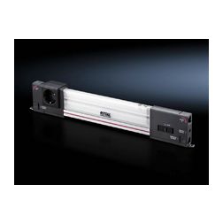 Szekrényvilágító beépített LED-es 11W 230V alumínium IP20 kapcsolóval SZ Rittal - 2500210