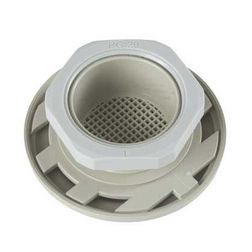 Szellőzőnyílás d=38mm lyukba 63mmx 63mmx 1ventilátorhoz műanyag csavaros ClimaSys CA Schneider - NSYCAG38LP