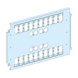 Szerelőlemez függőleges 3/4P IN-NS630 vagy 2x3/4P NS630-hoz acél 372mm-ma Prisma P Schneider - LVS03461