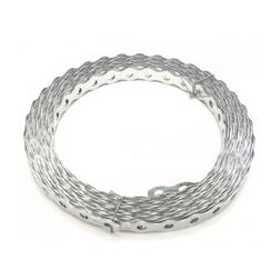 Szerelőszalag 4-es 10m tűzihorganyzott acél perforált kerek perforáció CETA FORM - BE-4330040