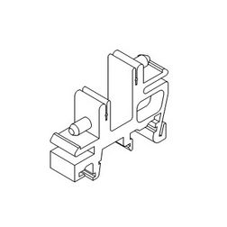 Szigetelőbak kettős 2-pólus 20mm-síntáv KKS 1/2 Pollmann - 1300110
