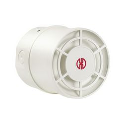 Sziréna 32-hangú 28V DC 1.4A 115dB fehér-ház műanyag IP65 WERMA - 14095050