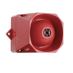 Sziréna 8-hangú 60V DC 0.015A 105dB piros-ház műanyag IP66 WERMA - 13900055